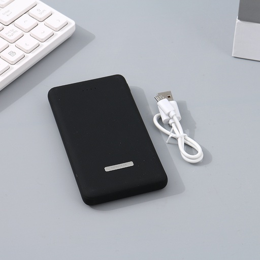 Dual Output Port 10W Power Bank J26 (10000mAh)(Black)