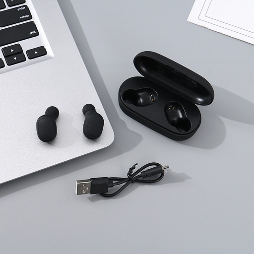 TWS Wireless Earbuds-MF125 (Black)