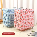 Fruit Series Iron Frame Fabric Storage Bin