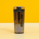 Simple AS Plastic Shaker Bottle 400ml/13.5fl.oz.(Black)