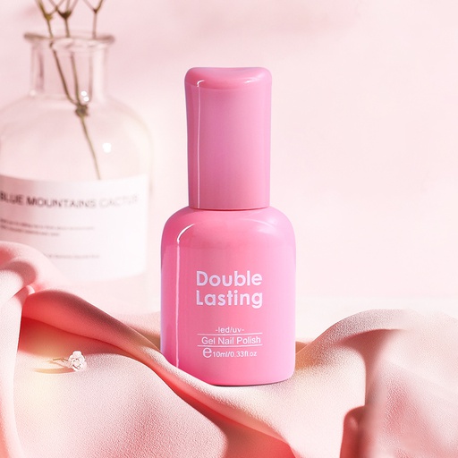 Double Lasting Gel Nail Polish (Peach Pink)