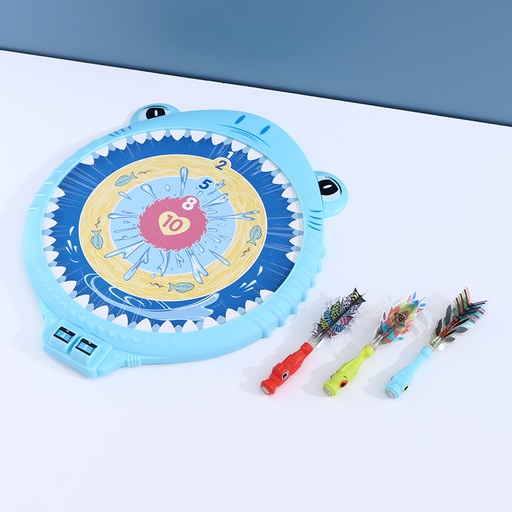 Cartoon Shark Dart Board Set 9301-1