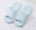 Massaging Dots Comfortable Shower Slippers for Women (Blue)(39/40)