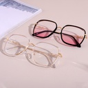 Large Frame Transparent Blue Light Blocking Glasses