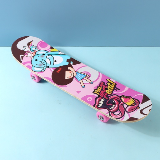 Trendy Series 24-inch Skateboard(Cute Girl)600*150*100mm
