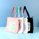 Fresh Flower Dual-Use Canvas Bag