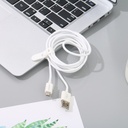 2M Simple Style Sync Charging Cable for Android (White)