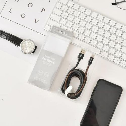 [XVDPCD00294] 2M TYPE-C Data Charging Cable (Black)
