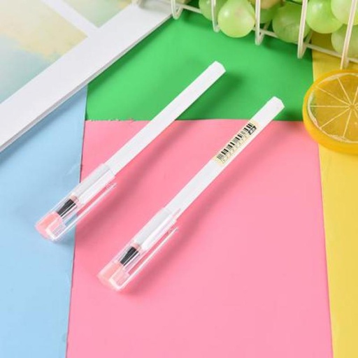 [XVOSS01434] A69 Gel Pen with a Six-rowed penholder- Pink (10 yuan for 3 )