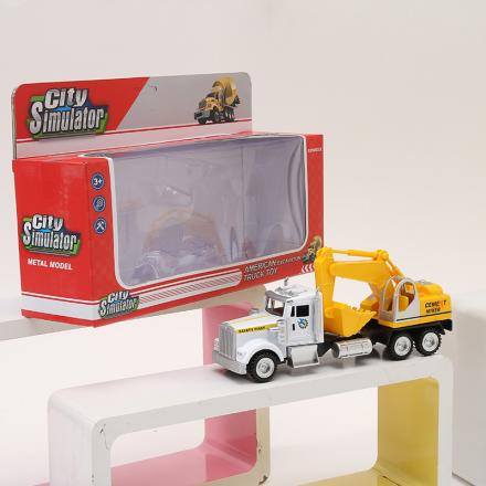 [XVTMT02003] American Excavator Truck Toy
