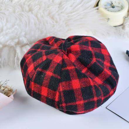 [XVSPCP01518] Beret for Children-Red